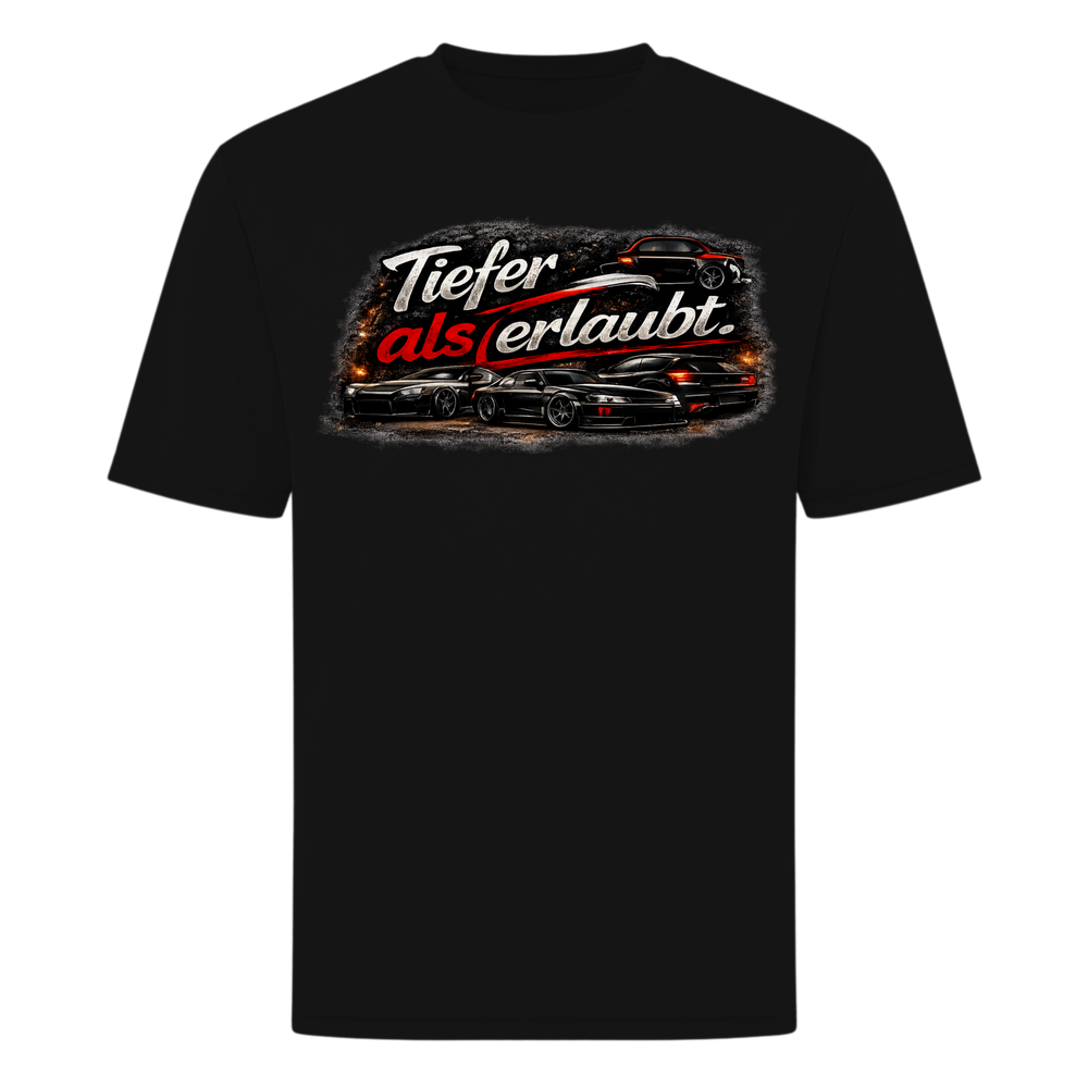 FV CUSTOMS Tiefer als erlaubt T-Shirt