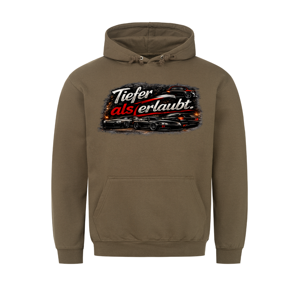 FV CUSTOMS Tiefer als erlaubt Hoodie