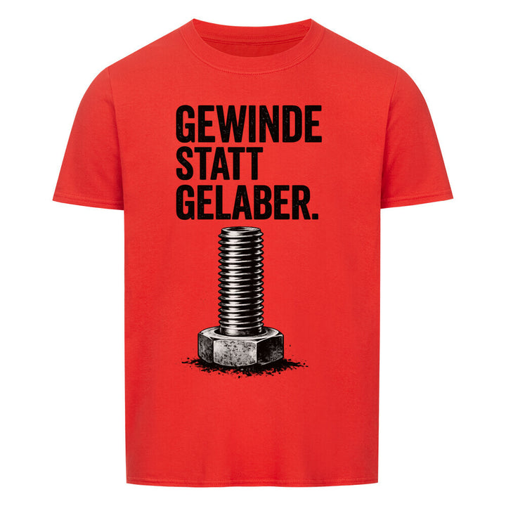 FV CUSTOMS Gewinde statt Gelaber T-Shirt