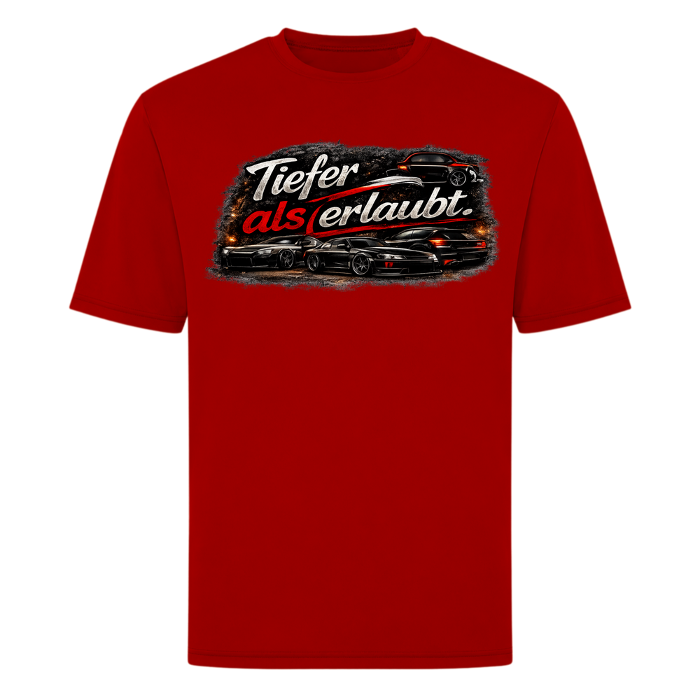 FV CUSTOMS Tiefer als erlaubt T-Shirt