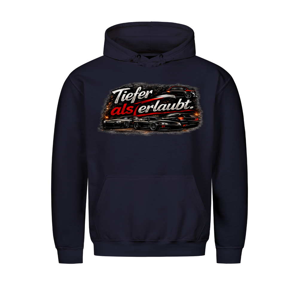FV CUSTOMS Tiefer als erlaubt Hoodie